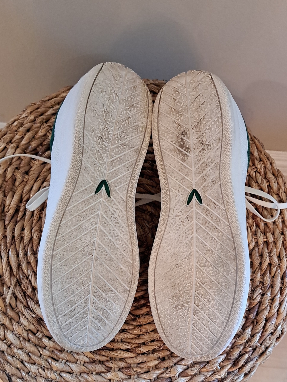 Vivaia Unisex V Prime Athleisure/Preppy White/Green Knit Sneakers EU41/M8/W9.5 - Picture 7 of 8